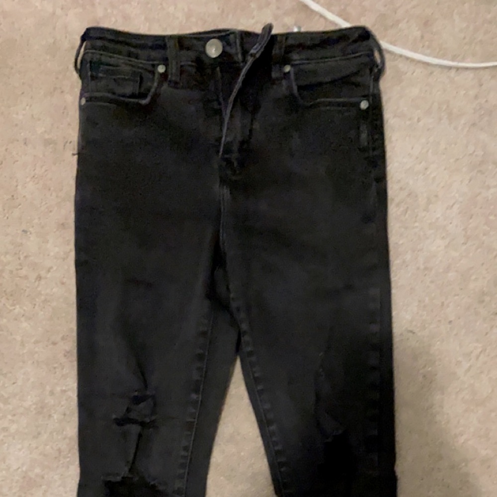 Silver jeans